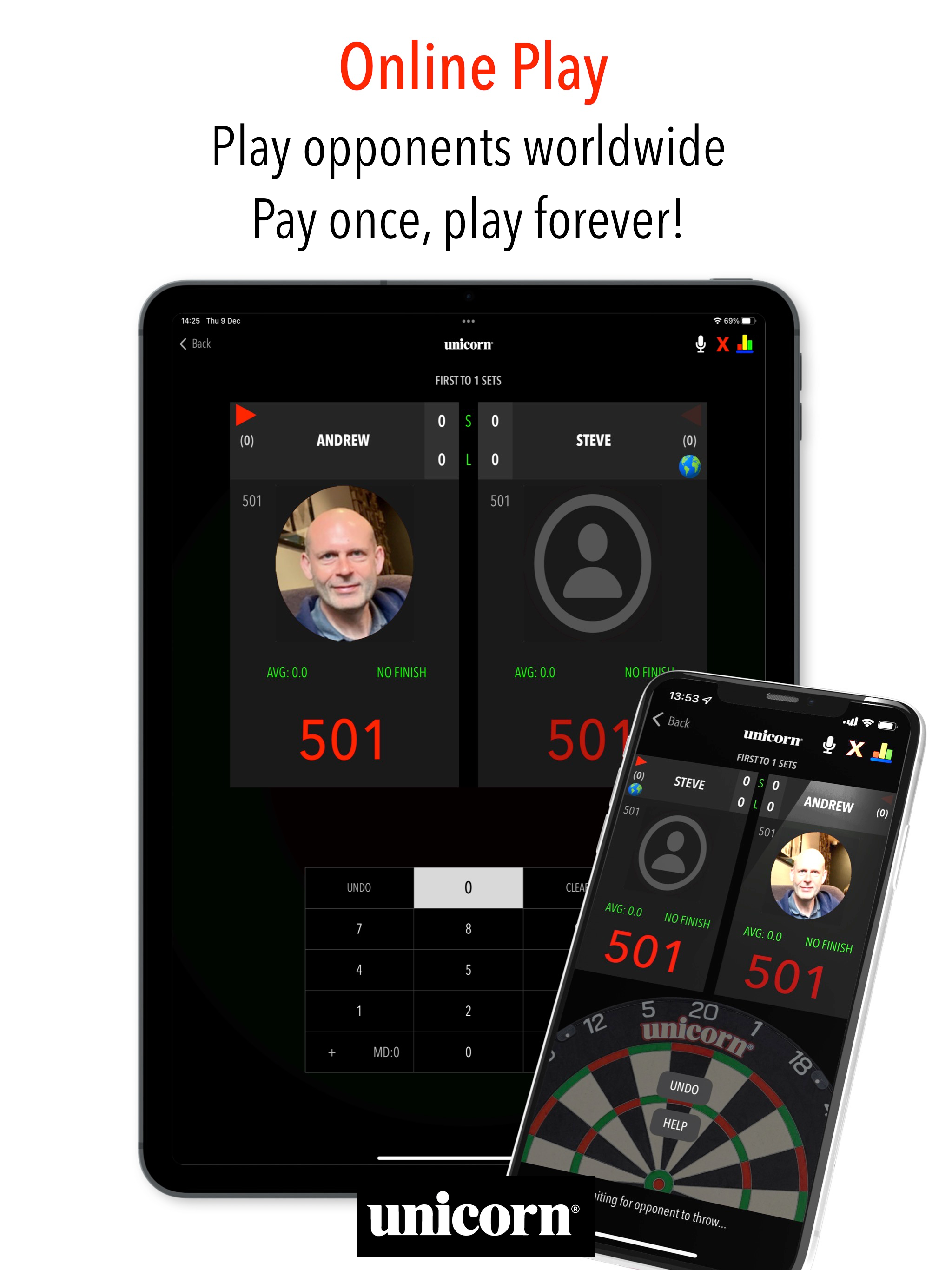 Russ Bray Darts Scorer Pro