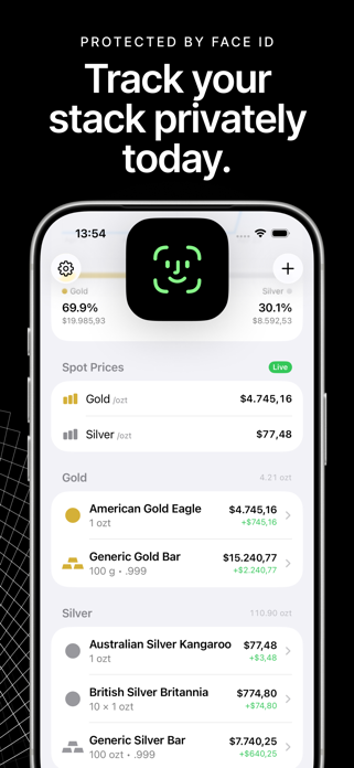 Stacker: Gold & Silver Tracker Screenshot 10 of 10