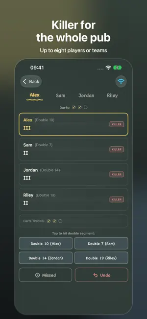 Cricket Darts Chalkboard screenshot 4