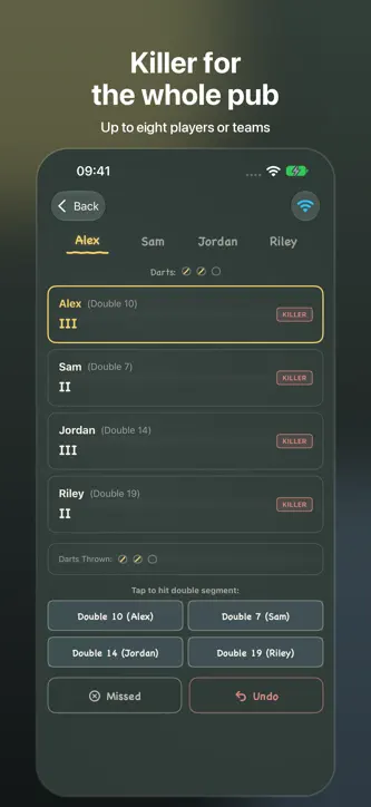 Cricket Darts Chalkboard screenshot 4