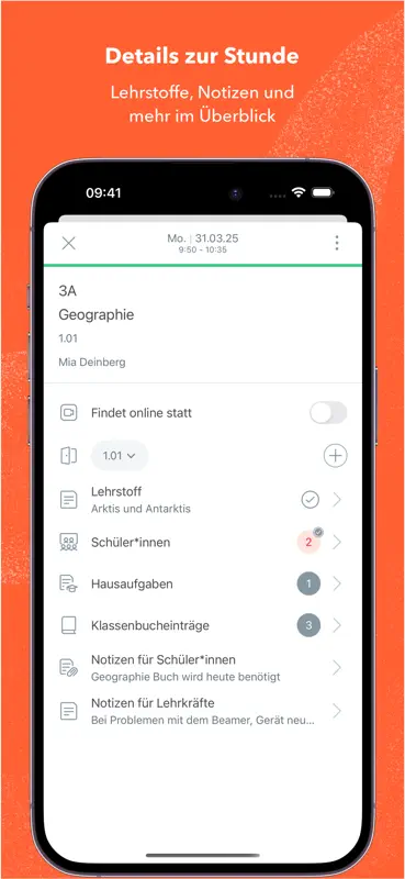 Untis Mobile screenshot 4 of 7
