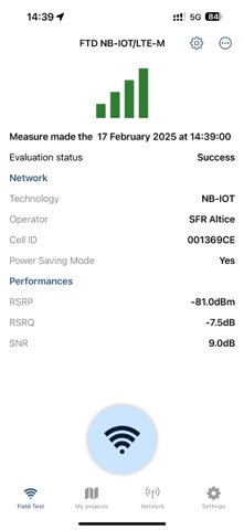 FTD NB-IoT/LTE-M Screenshot 2 of 5