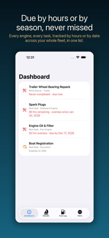 BoatVault Logbook iPhone screenshot