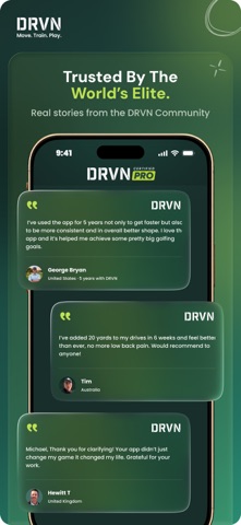 DRVN - Golf & Gym Workouts Screenshot 10 of 10