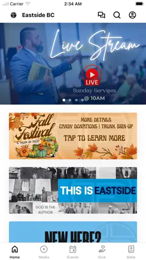 Eastside Baptist - Rock Hill screenshot 1