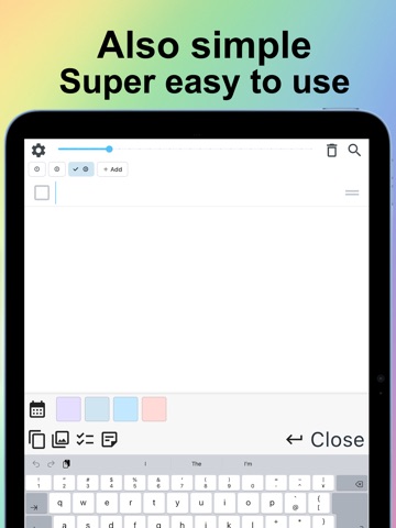 To Do List - Subtasks iPad screenshot