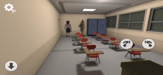 8号教室门口-恐怖学校逃脱！ screenshot