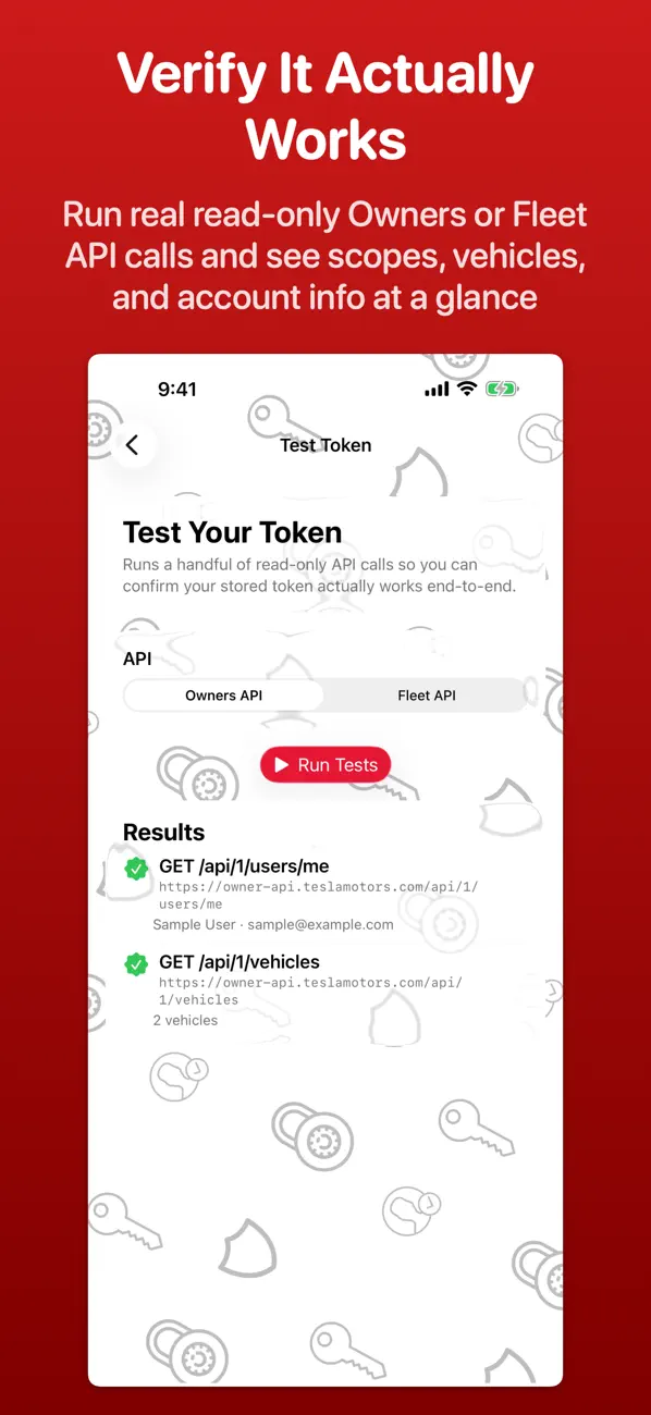 Screenshot #3 pour Auth app for Tesla