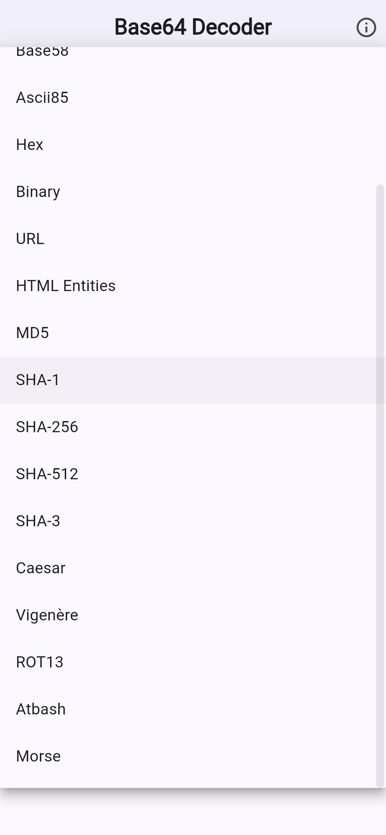 Screenshot 4 of Encodex: Encoder & Decoder