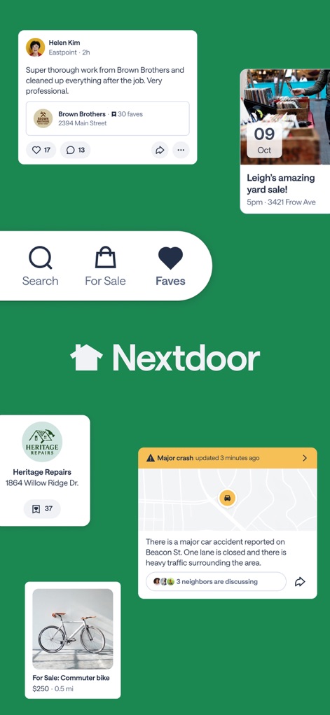 Nextdoor: Neighborhood Network - Diverse Local Content