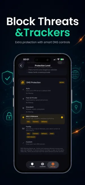 Flare VPN: Fast Secure Proxy screenshot 2