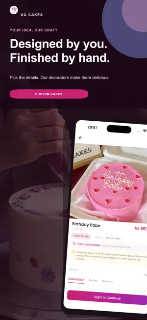 UG Cakes screenshot 1