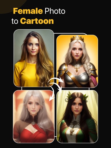 AI Anime Image Editor iPad screenshot