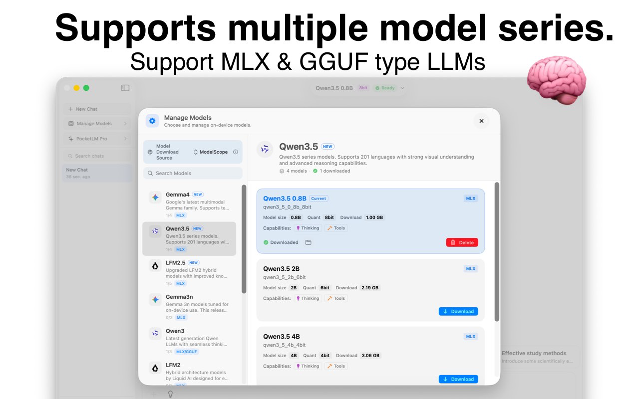 PocketLM - Pocket AI Client