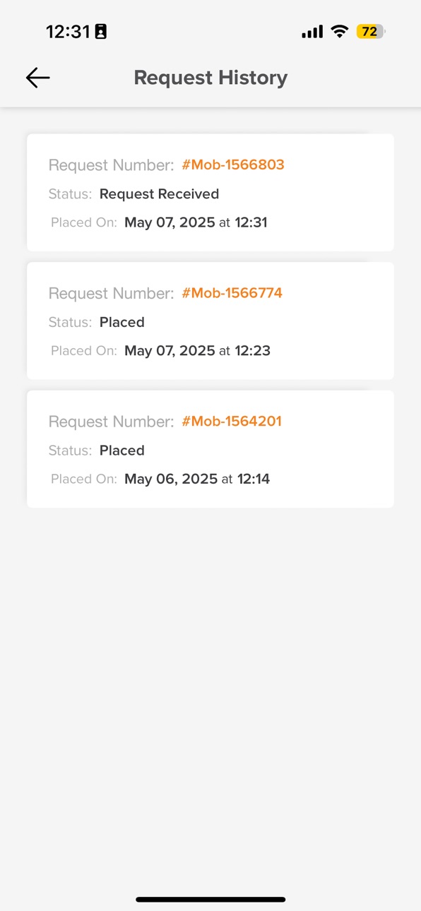 iPhone screenshot