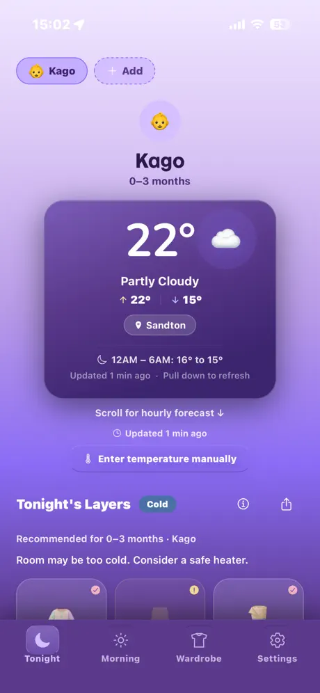 Snug Tonight screenshot 2