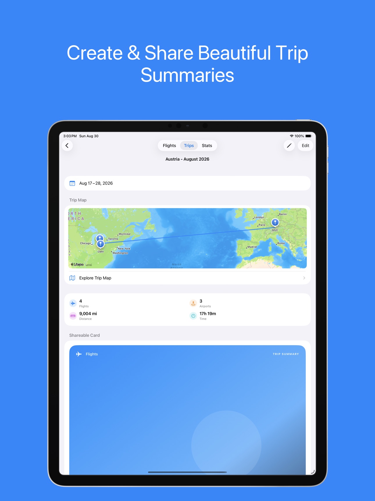 Screenshot 11 of Flights - Simple Flight Log