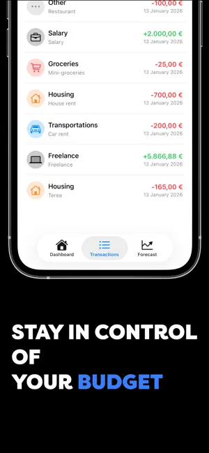 Sentinel - Budget Planner screenshot 2