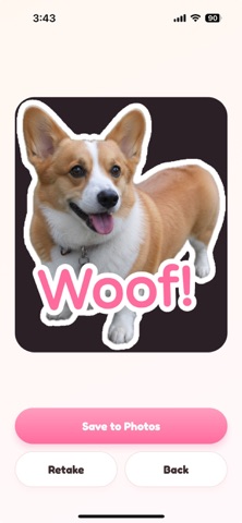 Slice: Tap. Slice. Sticker. Screenshot 2 of 3