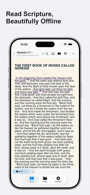JustBible - Read & Learn screenshot 1