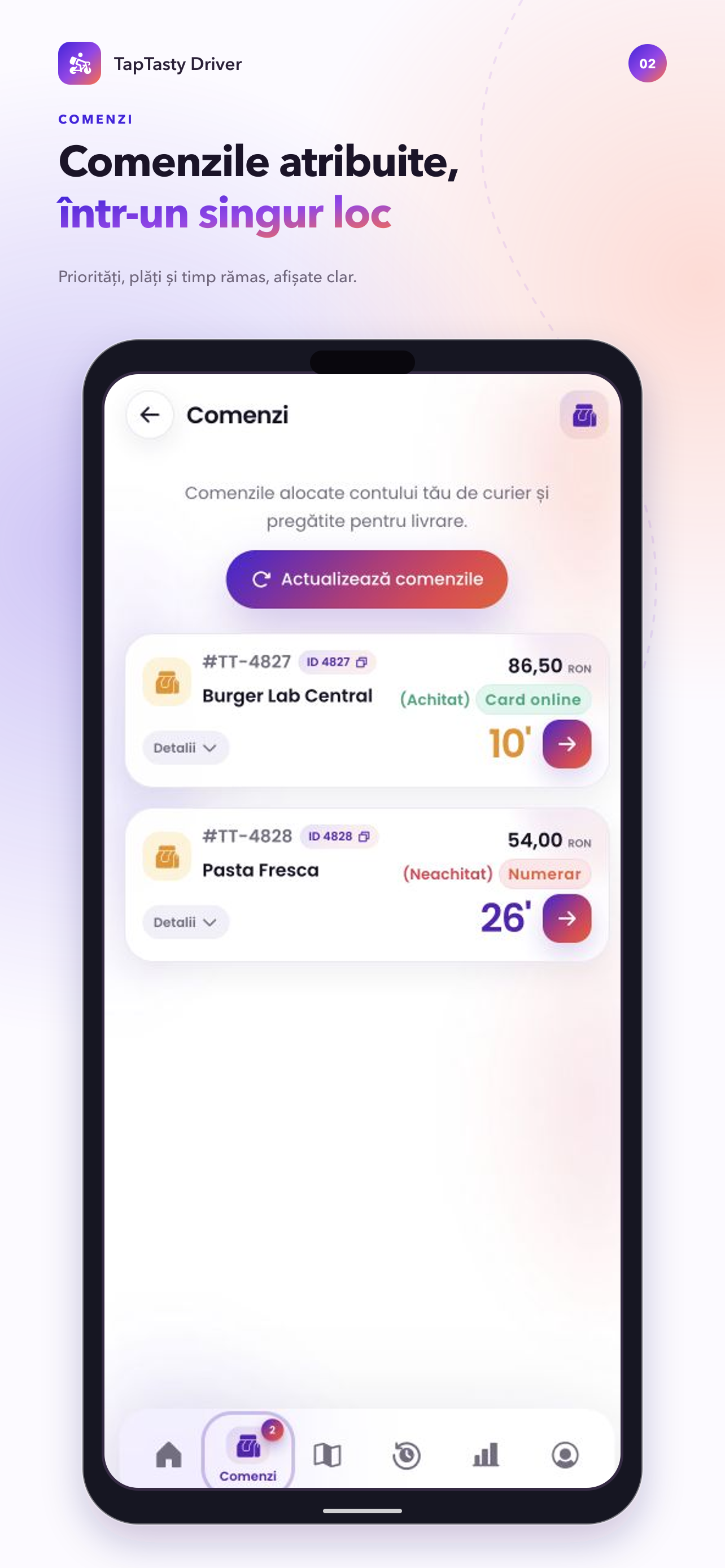 TapTasty Driver screenshot 2