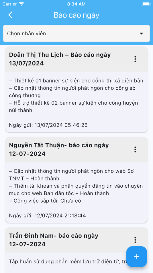 #4. APP QLCV + (iOS) 由: Anh Huynh
