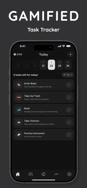 Bloxy - Gamified Task Manager screenshot 1