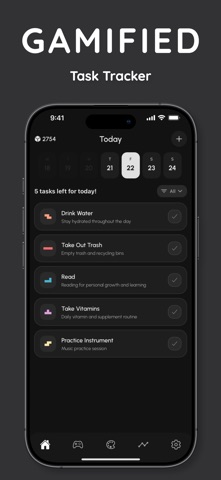 Bloxy - Gamified Task Manager Screenshot 1 of 5
