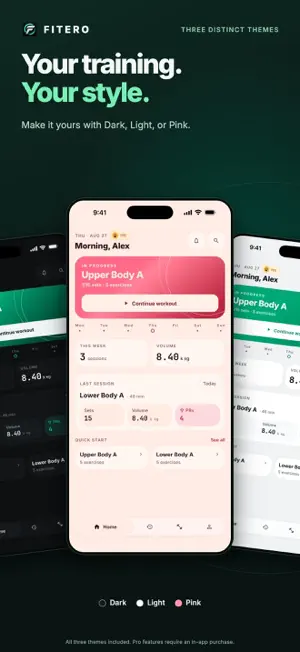 Fitero: Gym Workout Tracker screenshot 4