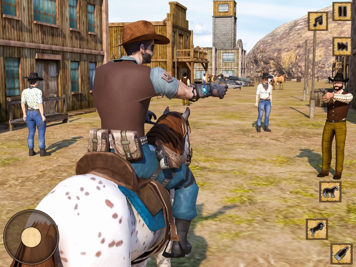 Wild West Cowboy Horse Games