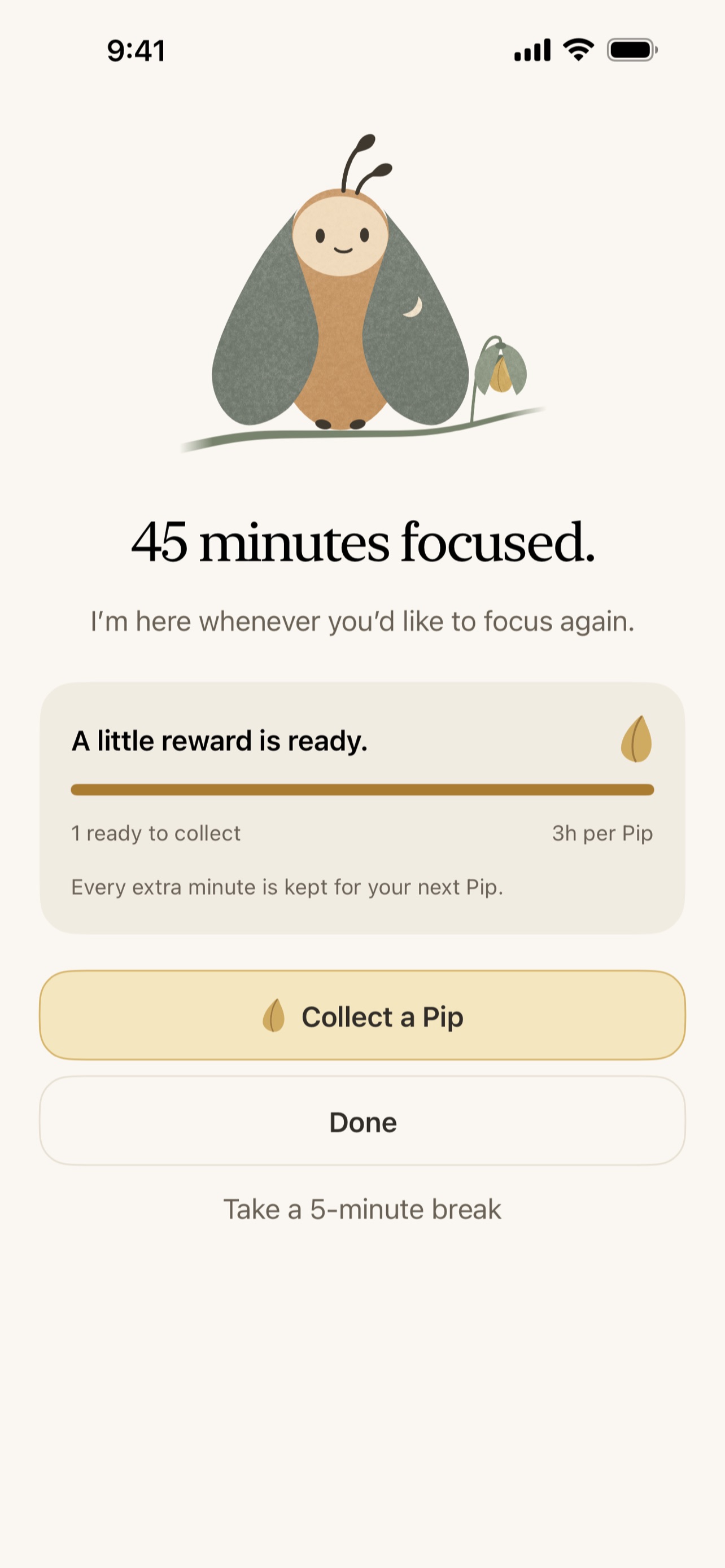 Screenshot 3 of Mote: Stop Doomscrolling