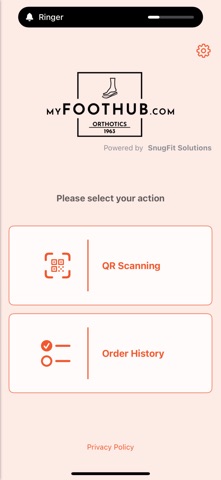 MYFOOTHUB 3D Scanner iPhone screenshot