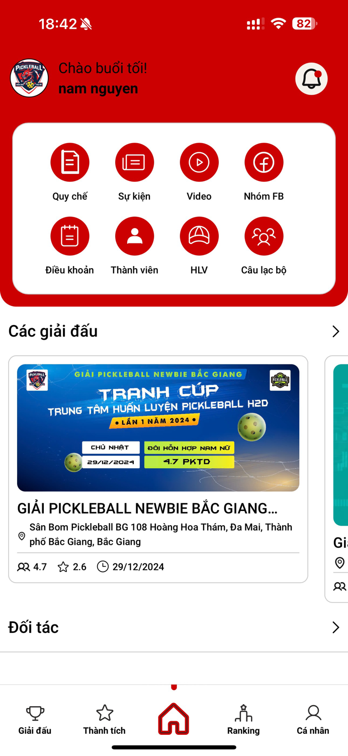 Pickleball Thủ Đô