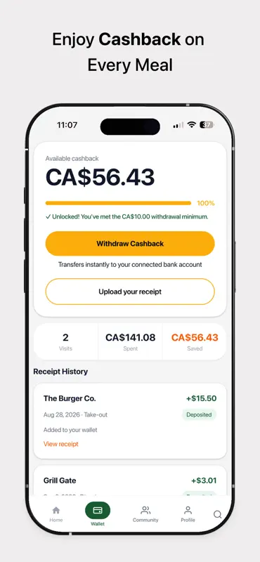 Cravyz: Restaurant deals screenshot 3 of 5