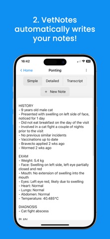 VetNotes - AI Scribe for Vets screenshot