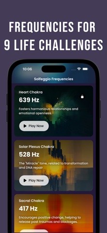 Solfeggio Frequencies: Chakra screenshot