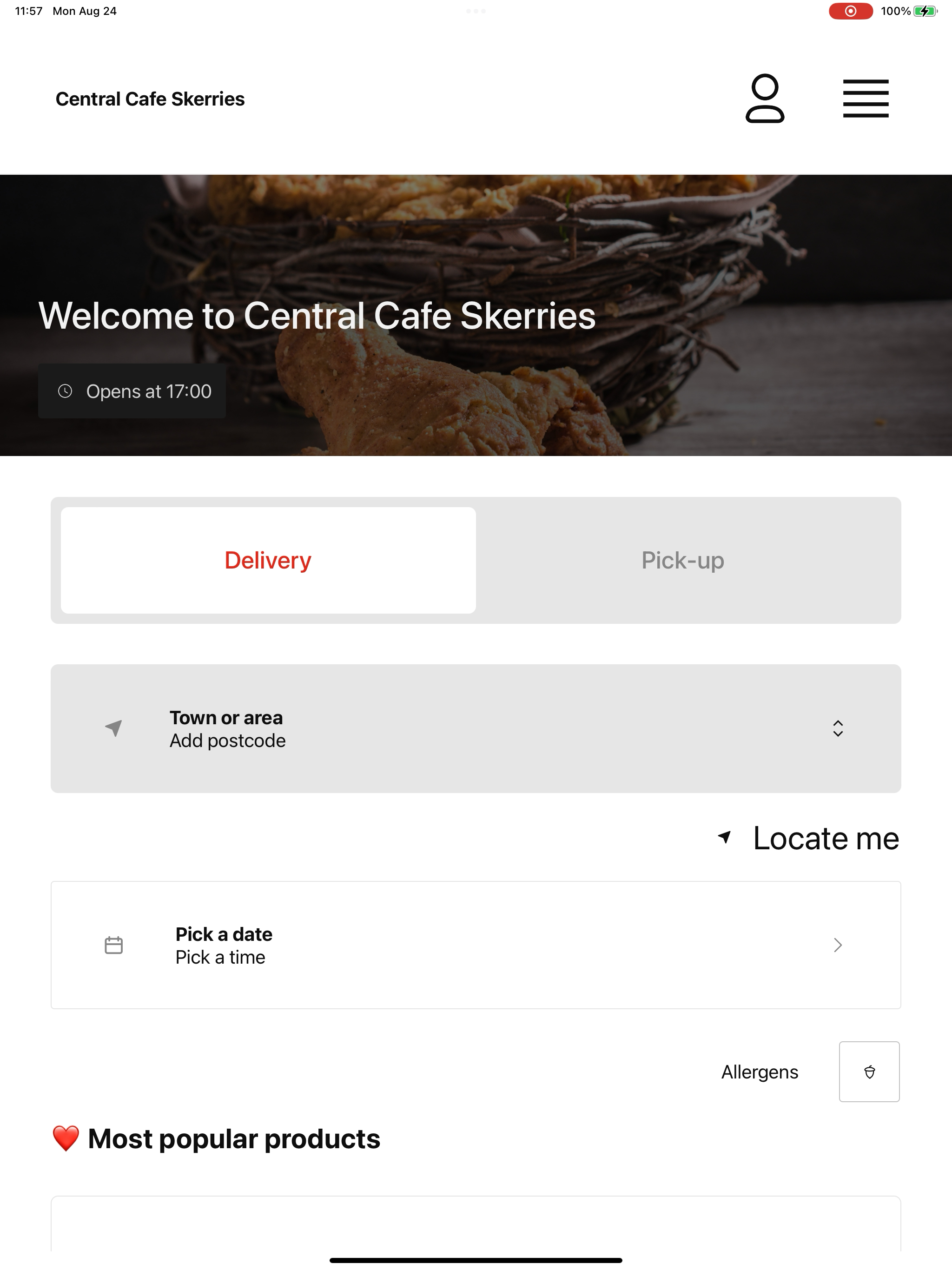 Central Cafe Skerries screenshot 13