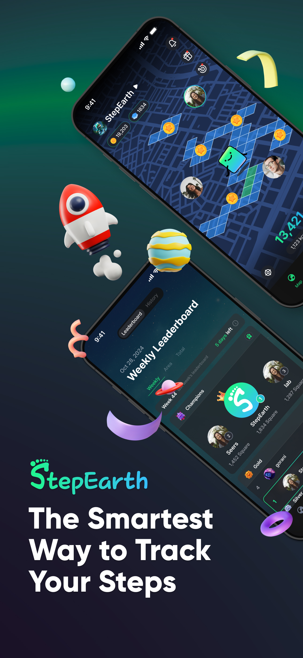 StepEarth - Walking Adventure