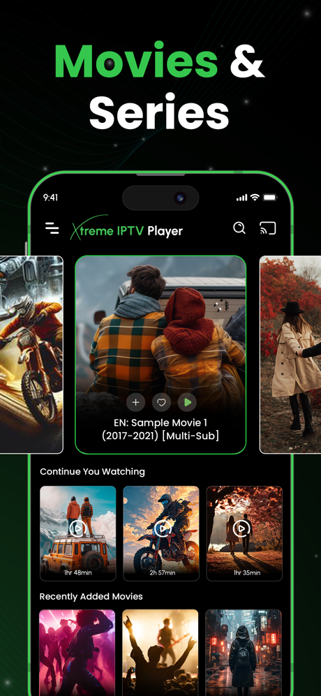 Flix: IPTV Smarters Player screenshot 2