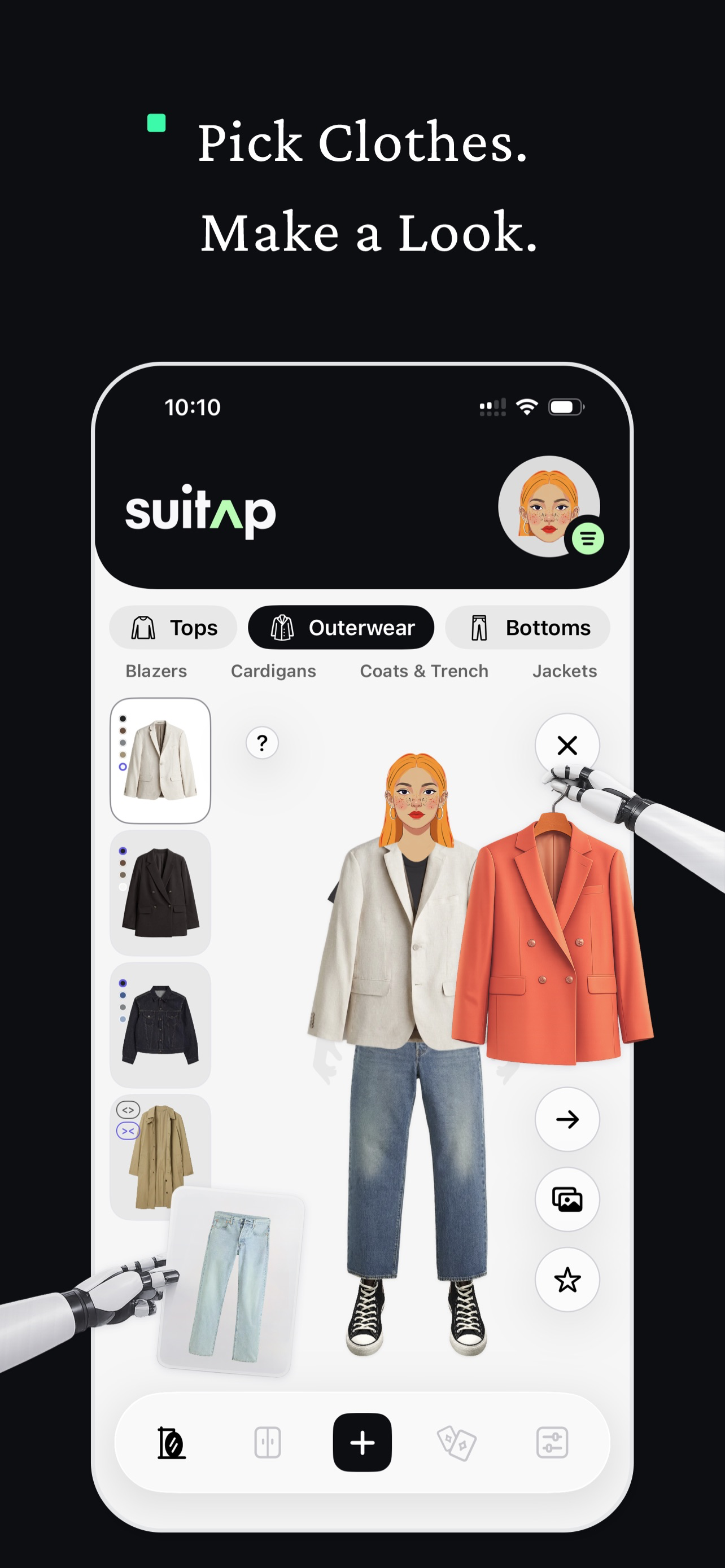SuitUp: Outfit Studio