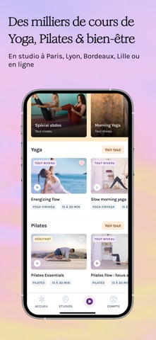 Olybe - Yoga, pilates et santé screenshot