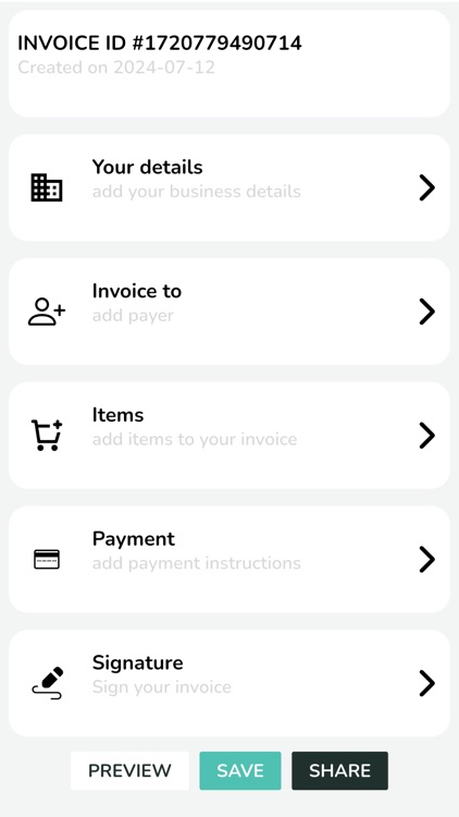 Invoicely - Invoice Generator