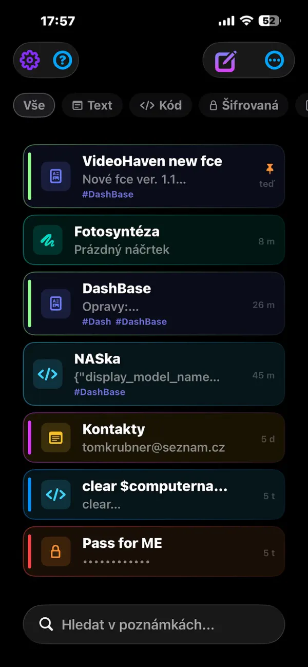Screenshot #1 pour DashNote - Quick Notes