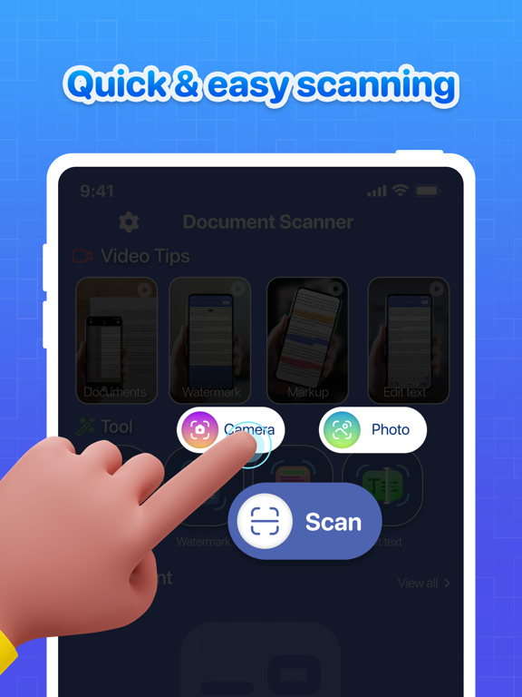 Screenshot #4 pour DocScan App: PDF Scanner, Edit