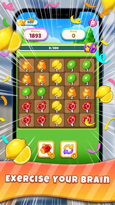 Linking Fruit Mania Screenshot