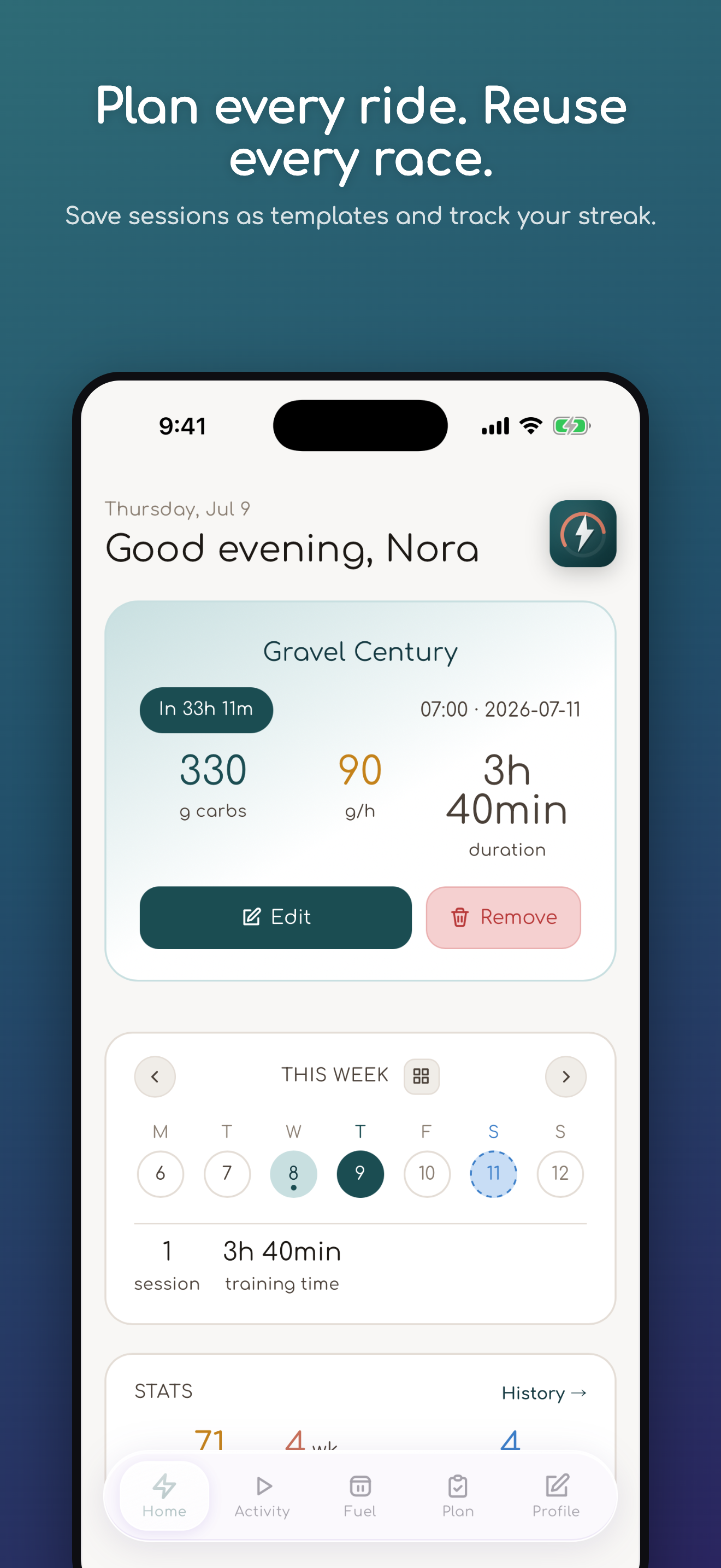 CarbPlanner: Race Nutrition screenshot 7