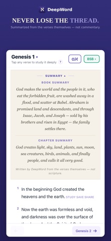 DeepWord: Hebrew & Greek Study Screenshot 6 of 10