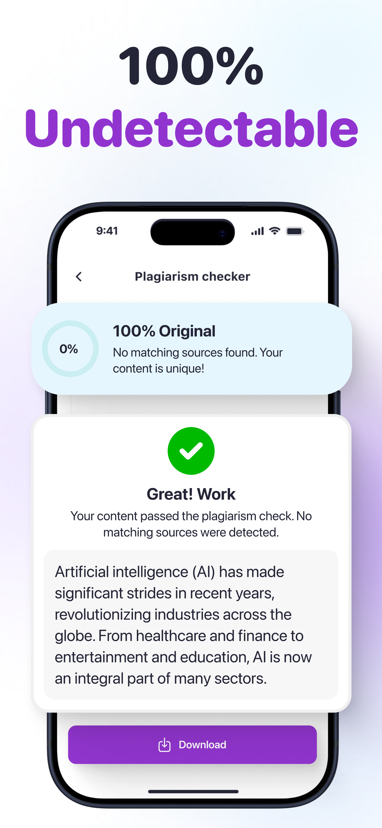 Humanize AI Text : AI Detector