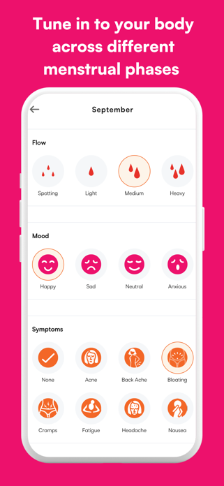 Asan Period Tracker Screenshot 2 of 8