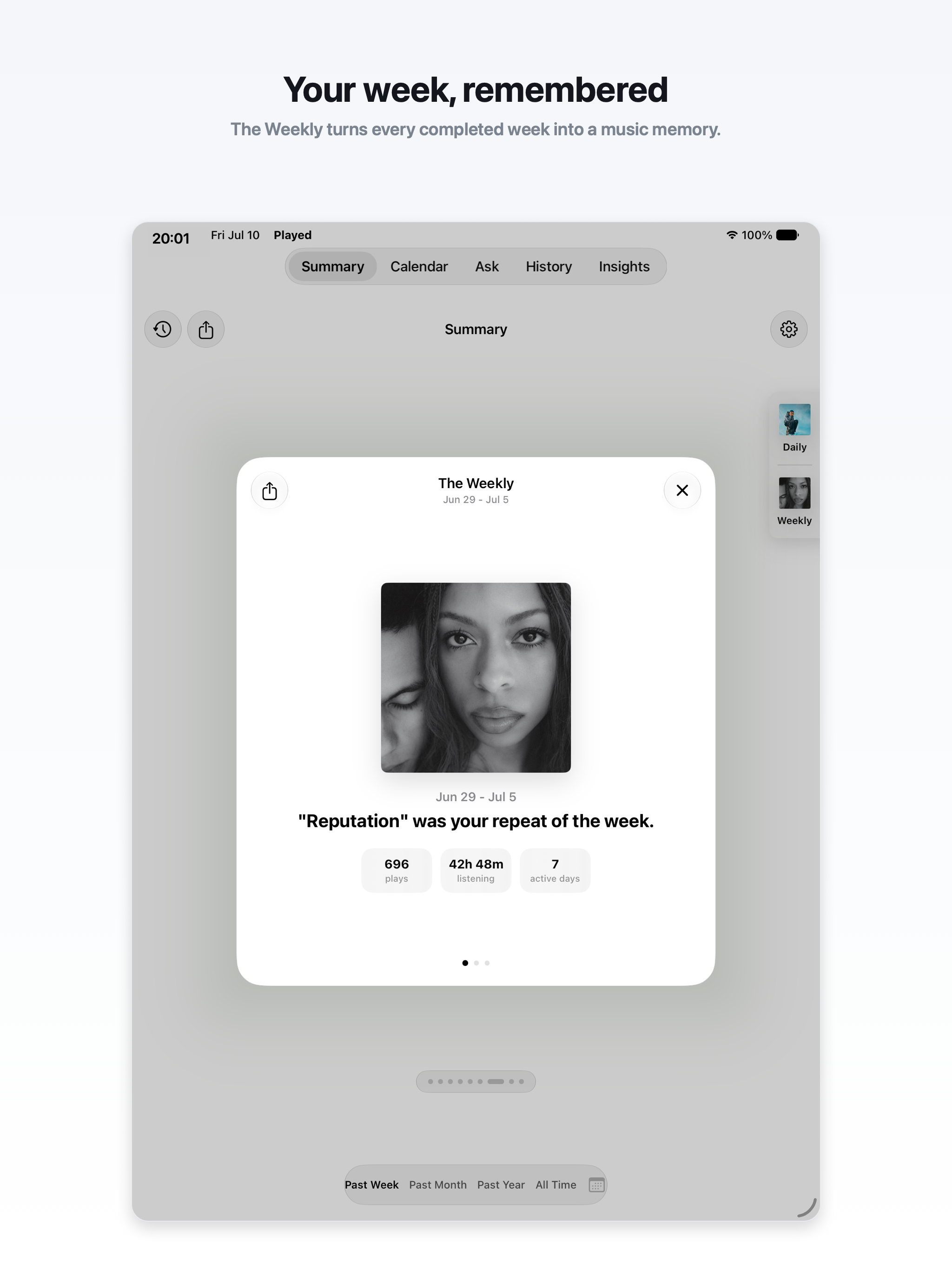 Played: Music Stats & History screenshot 12
